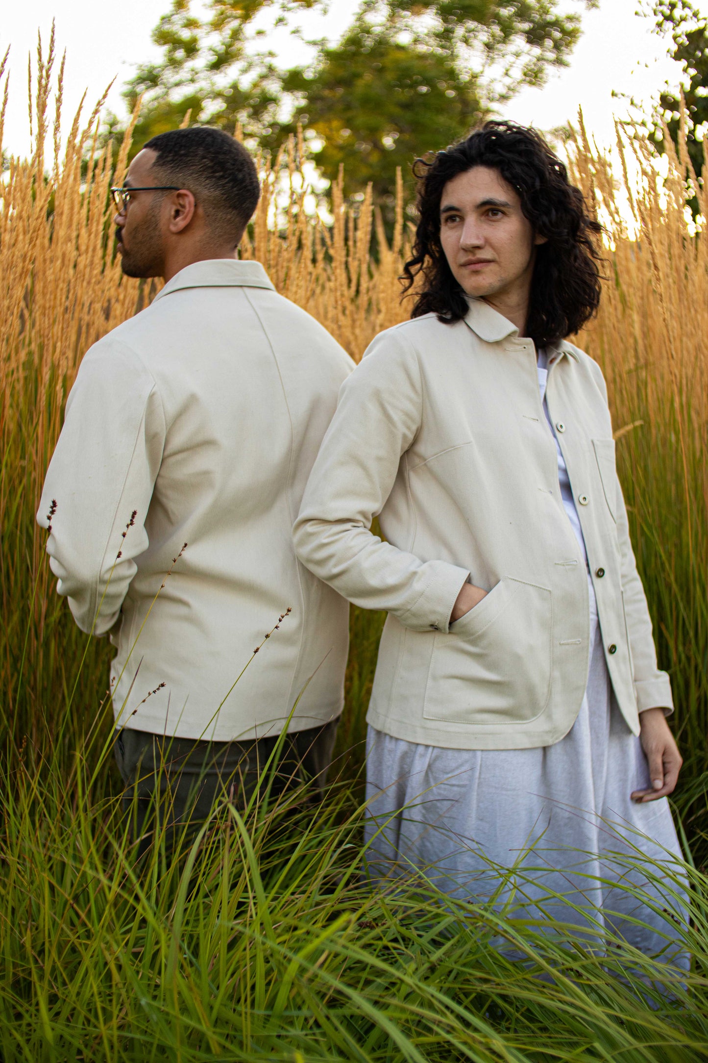 Women's Chore Coat in Bone