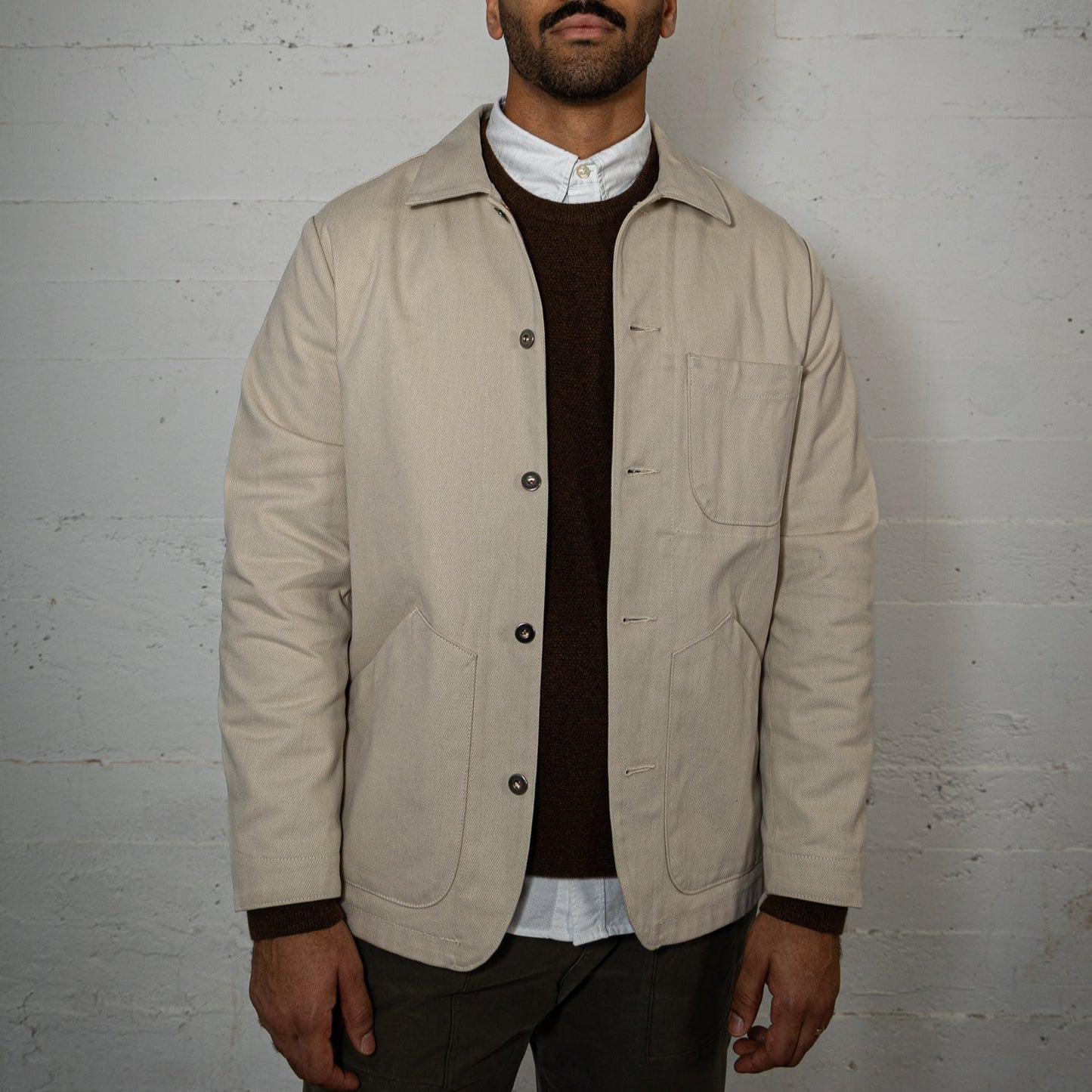 Men's Chore Coat in Bone