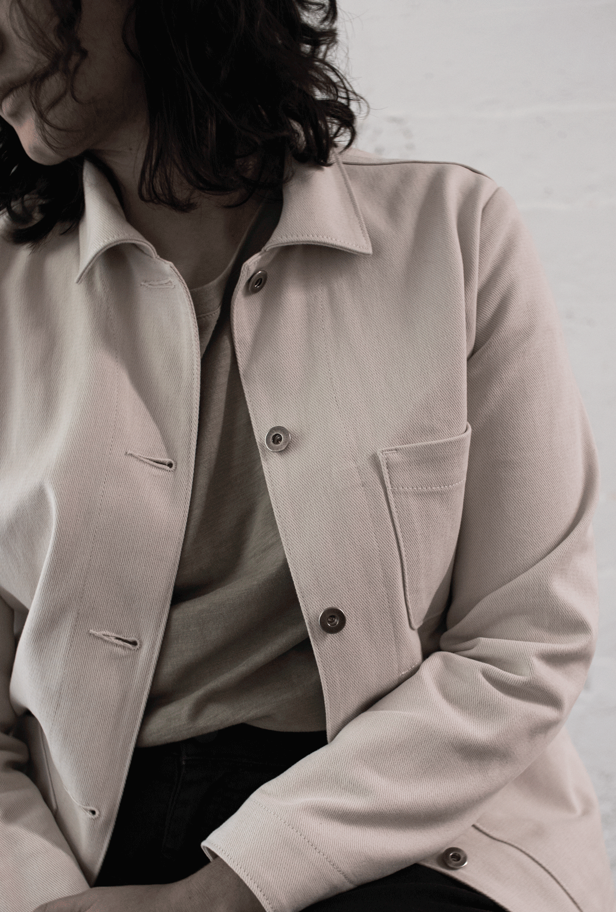 Women's Chore Coat in Bone